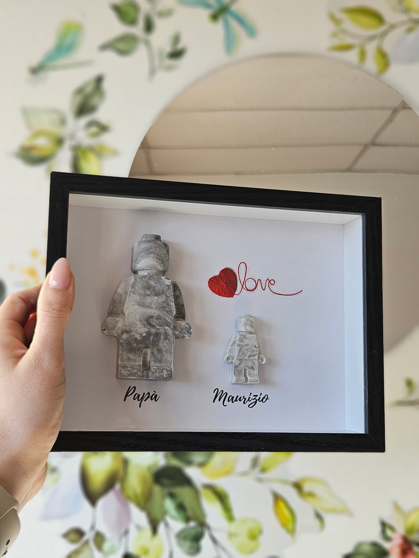 Cornice lego jesmonite